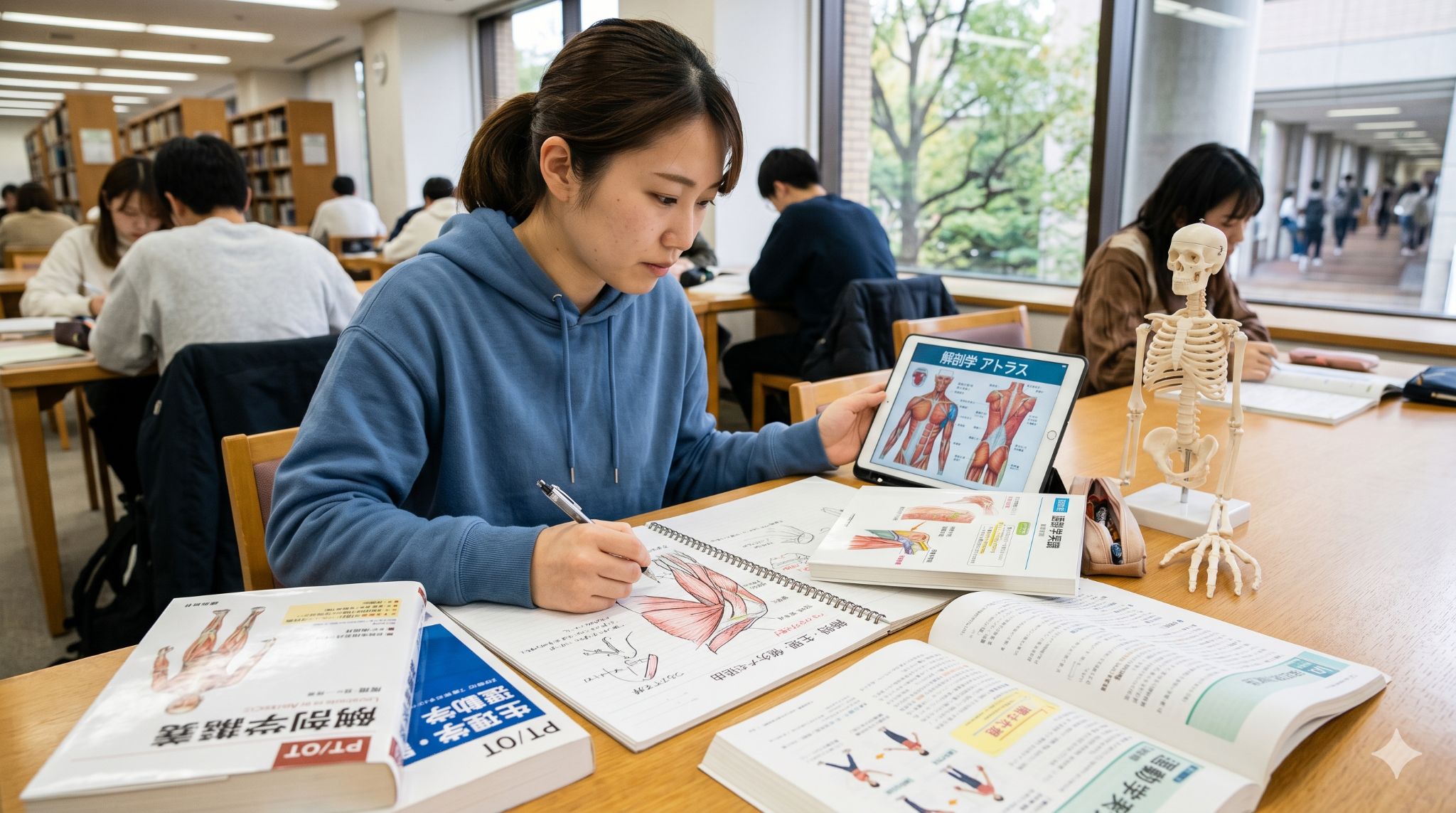 リハビリ学生1年生の勉強法|PT・OT新入生が解剖・生理・運動学を優先すべき理由